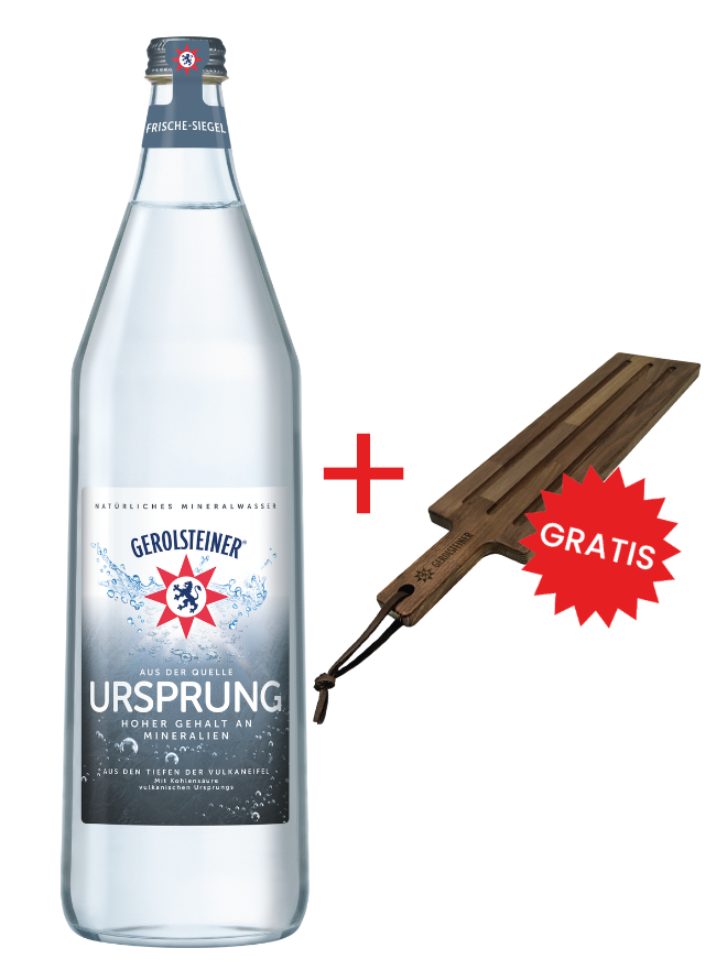 Gerolsteiner Ursprung Mineralwasser 6x1,0 MW (MEHRWEG)