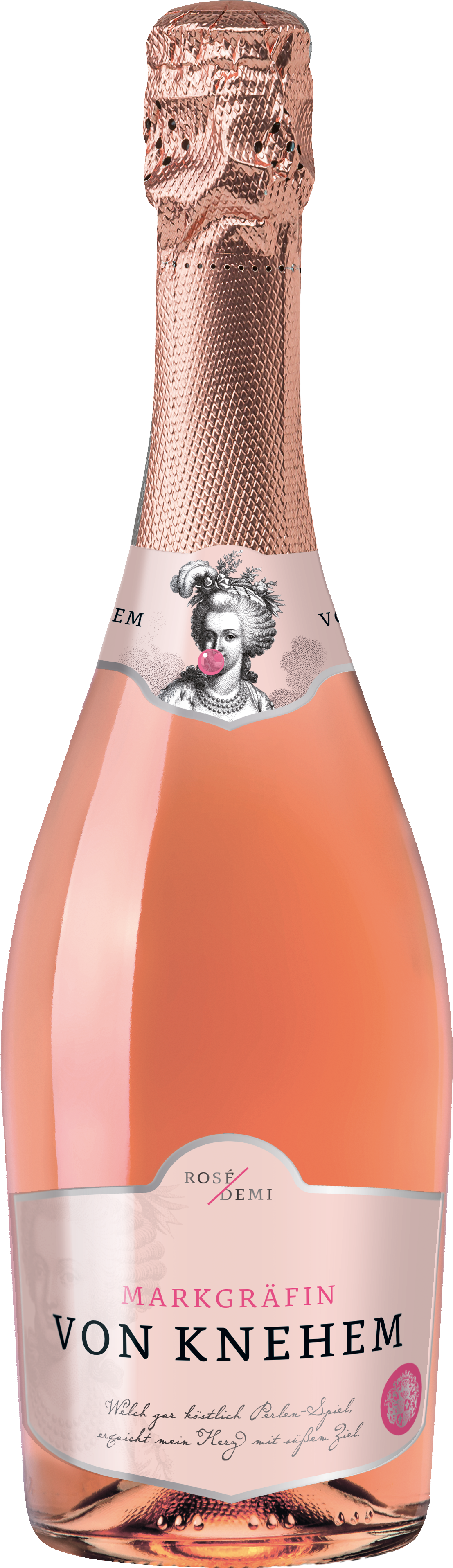 Sekt Markgräfin von Knehem Rose halbtrocken 11,0% 6x0,75EW