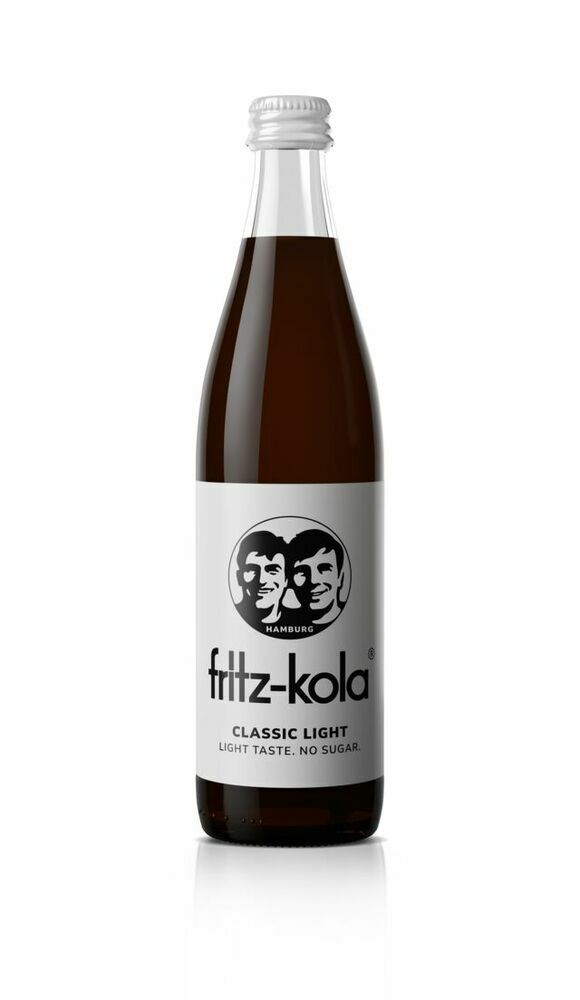 Fritz-Cola Classic Light ohne Zucker 10x0,5 (MEHRWEG) Fritz-Cola Classic Light ohne Zucker 10x0,5 (MEHRWEG)