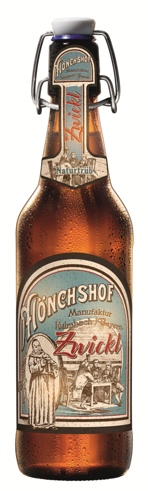 Mönchshof Zwickl Bügelflasche 20x0,5 MW (MEHRWEG)
