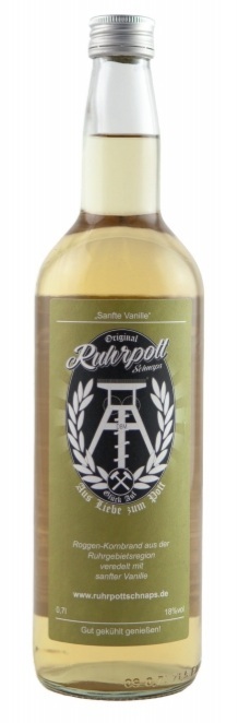 Ruhrpottschnaps Sanfte Vanille 18% 1x0,7 (EINWEG)