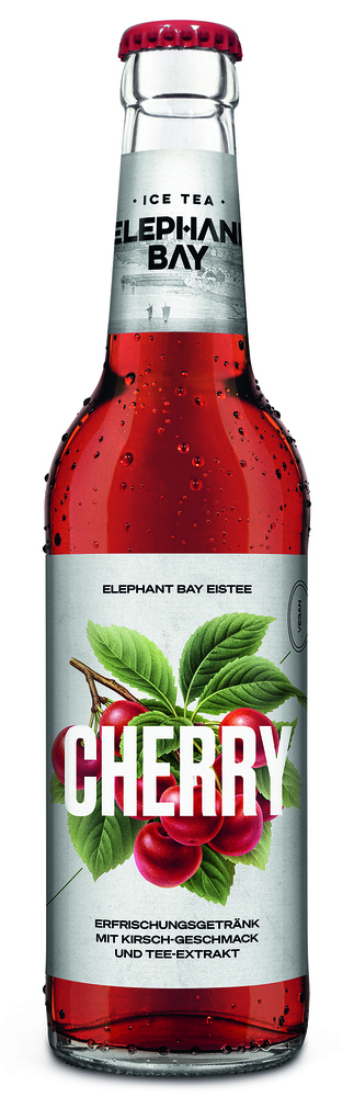 Elephant Bay Ice Tea Cherry 20x0,33MW (MEHRWEG) Elephant Bay Ice Tea Cherry 20x0,33MW (MEHRWEG)