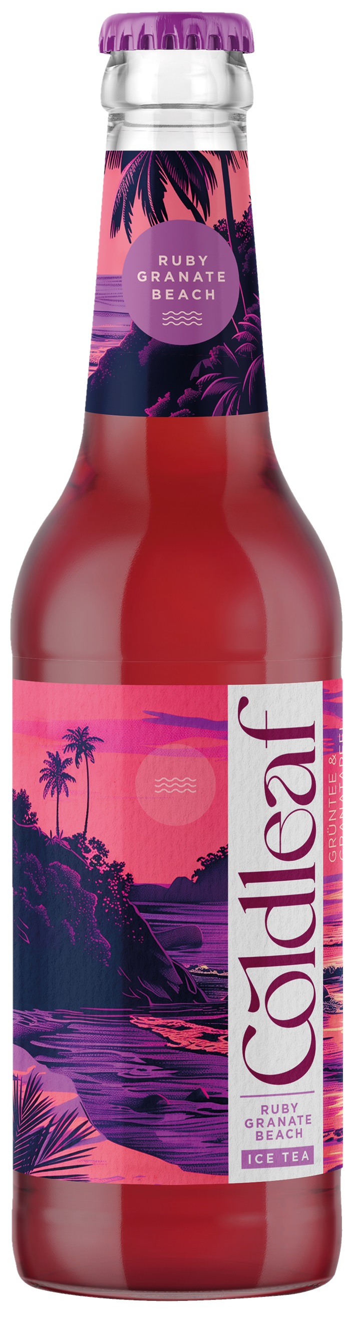 Coldleaf Ruby Granate Beach Ice Tea Granatapfel 24x0,33MW (MEHRWEG)
