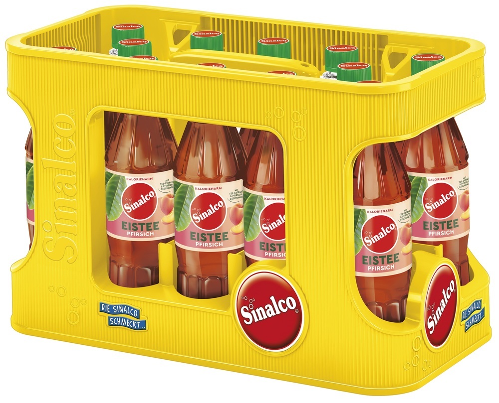 Sinalco Eistee Pfirsich kalorienarm PET 12x0,5 MW (MEHRWEG)