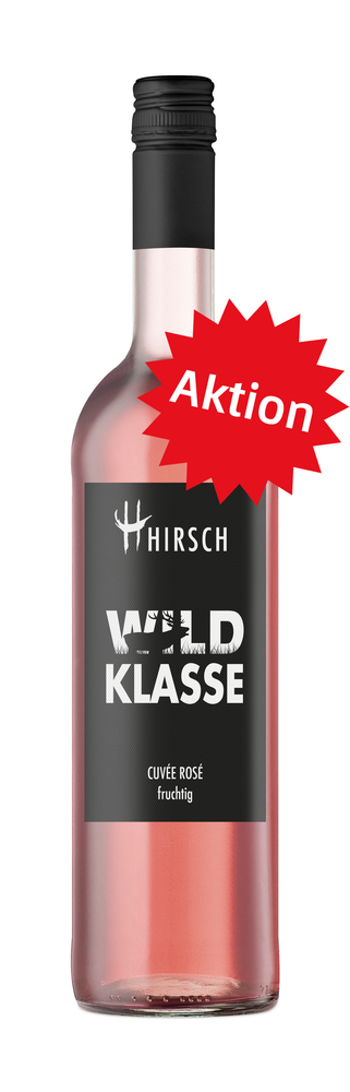 Wildklasse Rosé Cuvee fruchtig 6x0,75 (EINWEG) Wildklasse Rosé Cuvee fruchtig 6x0,75 (EINWEG)