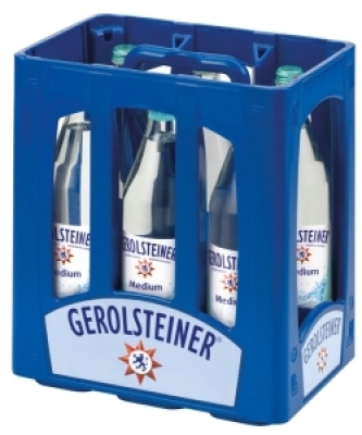 Gerolsteiner Medium Glas 6x1,0 MW (MEHRWEG)
