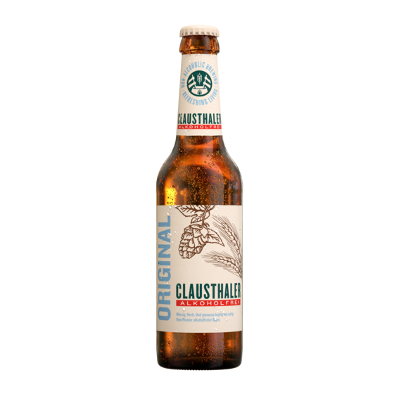 Clausthaler Original Alkoholfrei 24x0,33MW (MEHRWEG)