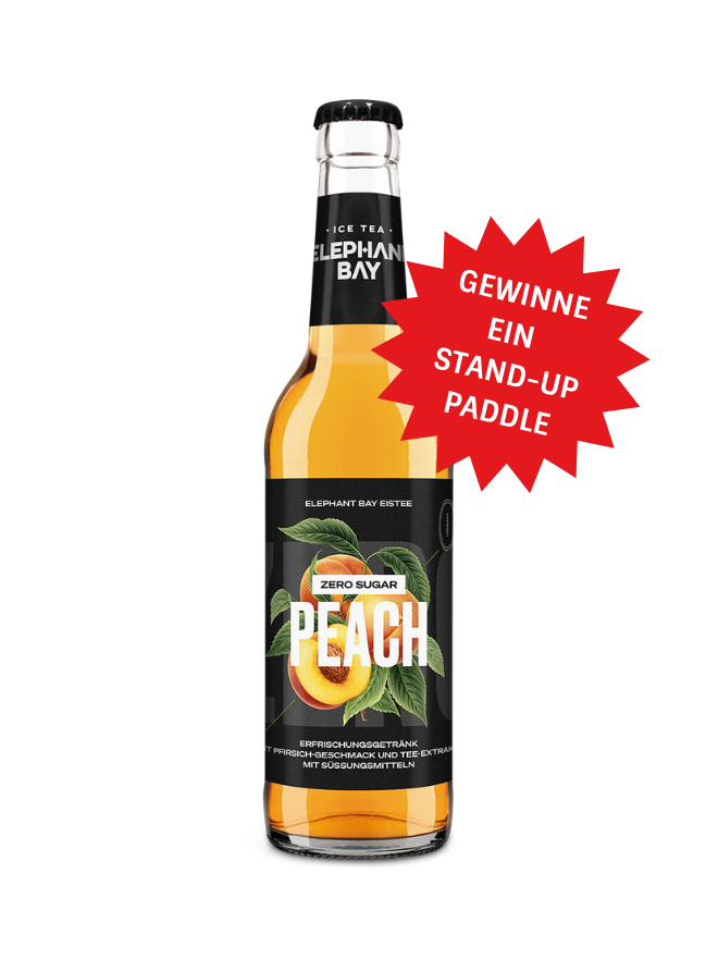 Gewinnspiel: Elephant Bay Ice Tea Peach Zero 20x0,33MW (MEHRWEG)