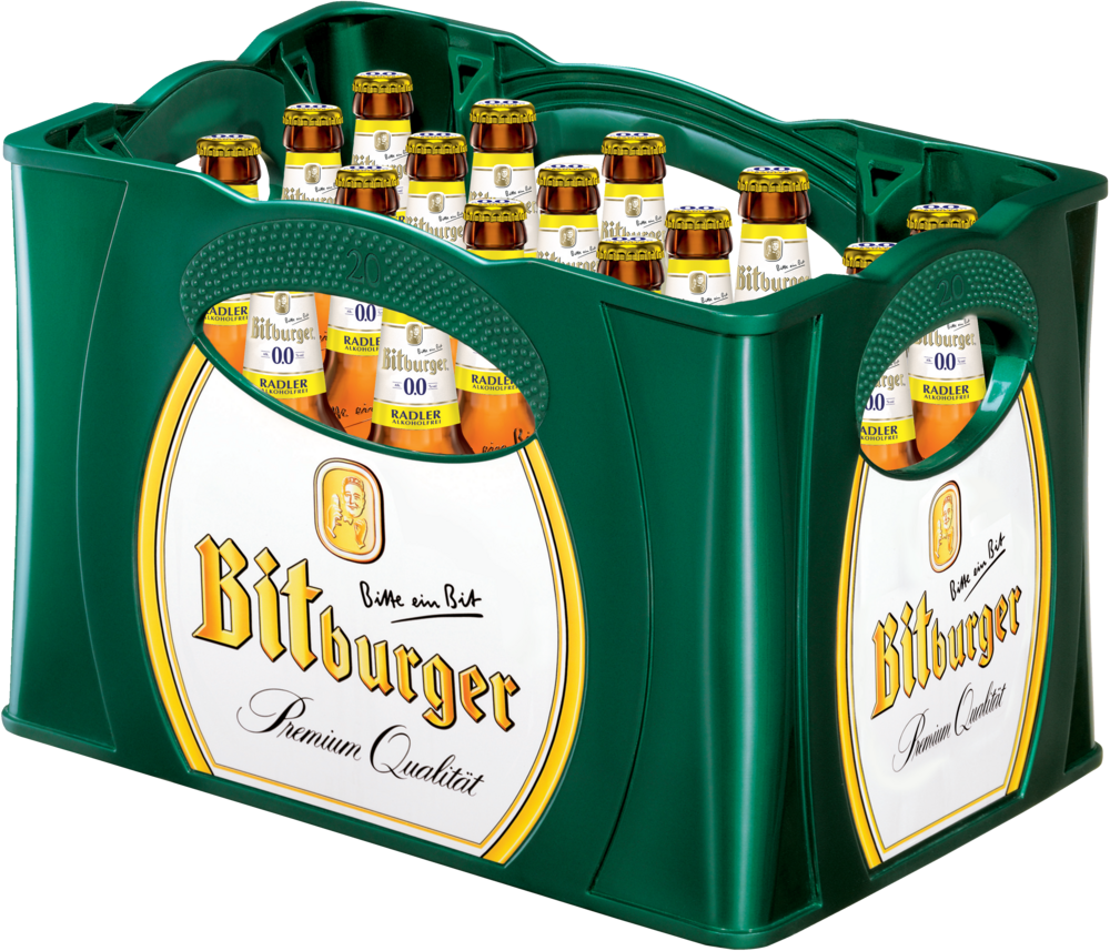 Bitburger 0,0% Radler Alkholfrei 20x0,5 MW (MEHRWEG) Bitburger 0,0% Radler Alkholfrei 20x0,5 MW (MEHRWEG)