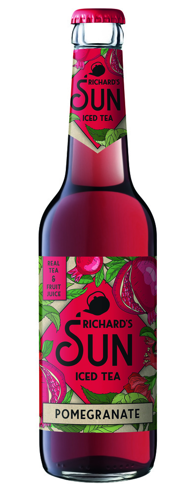 RICHARD´S SUN Iced Tea Pomegrante 24x0,33 (MEHRWEG) RICHARD´S SUN Iced Tea Pomegrante 24x0,33 (MEHRWEG)