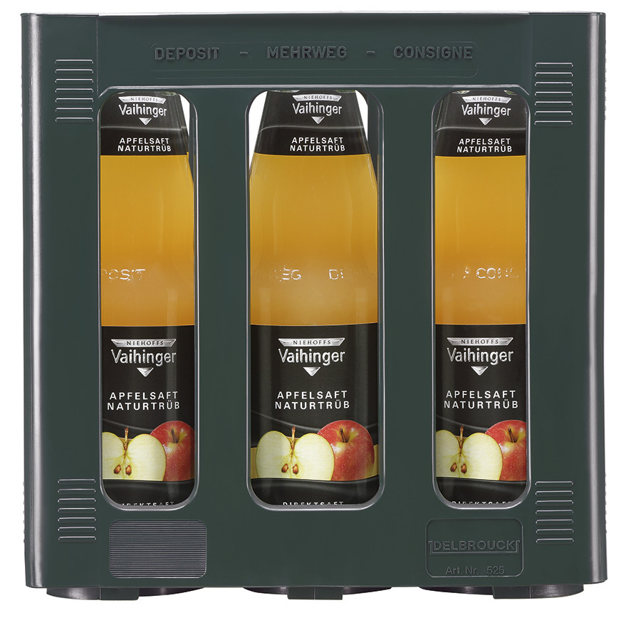 Niehoffs-Vaihinger Apfelsaft naturtrüb 6x1,0 MW (MEHRWEG) Niehoffs-Vaihinger Apfelsaft naturtrüb 6x1,0 MW (MEHRWEG)