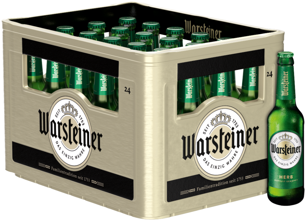 Warsteiner Herb 24x0,33MW (MEHRWEG)