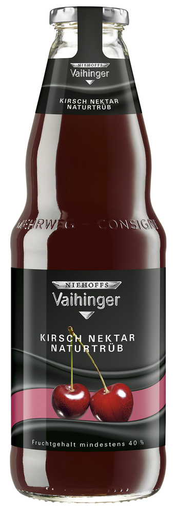 Niehoffs-Vaihinger Kirsche Nektar 40% 6x1,0 MW (MEHRWEG)