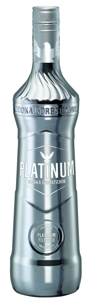 Gorbatschow Platinum Wodka 44% 1x0,7l Gorbatschow Platinum Wodka 44% 1x0,7l
