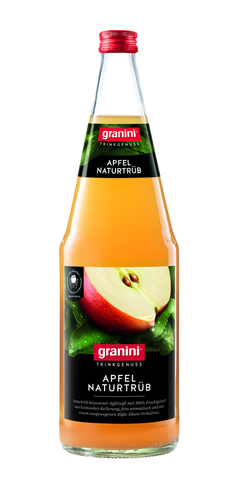 Granini Apfelsaft trüb 6x1,0 MW (MEHRWEG)
