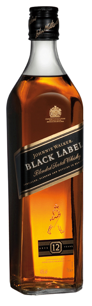 Johnnie Walker Black Label 12 Jahre Blended Scotch Whisky 40% 1x0,7 EW (EINWEG)