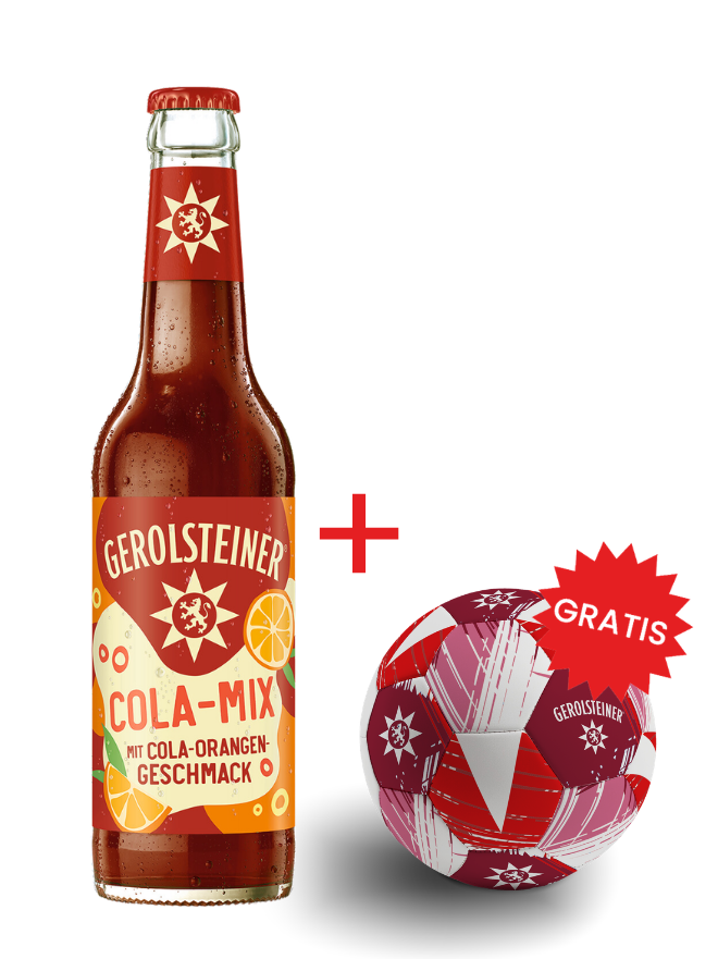 Gerolsteiner Cola-Mix Longneck 24x0,33MW (MEHRWEG)