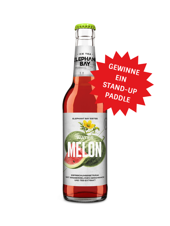 Gewinnspiel: Elephant Bay Ice Tea Watermelon 20x0,33MW (MEHRWEG) Gewinnspiel: Elephant Bay Ice Tea Watermelon 20x0,33MW (MEHRWEG)