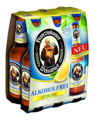 Franziskaner Alkoholfrei Zitrone 4x6x0,33MW (MEHRWEG)