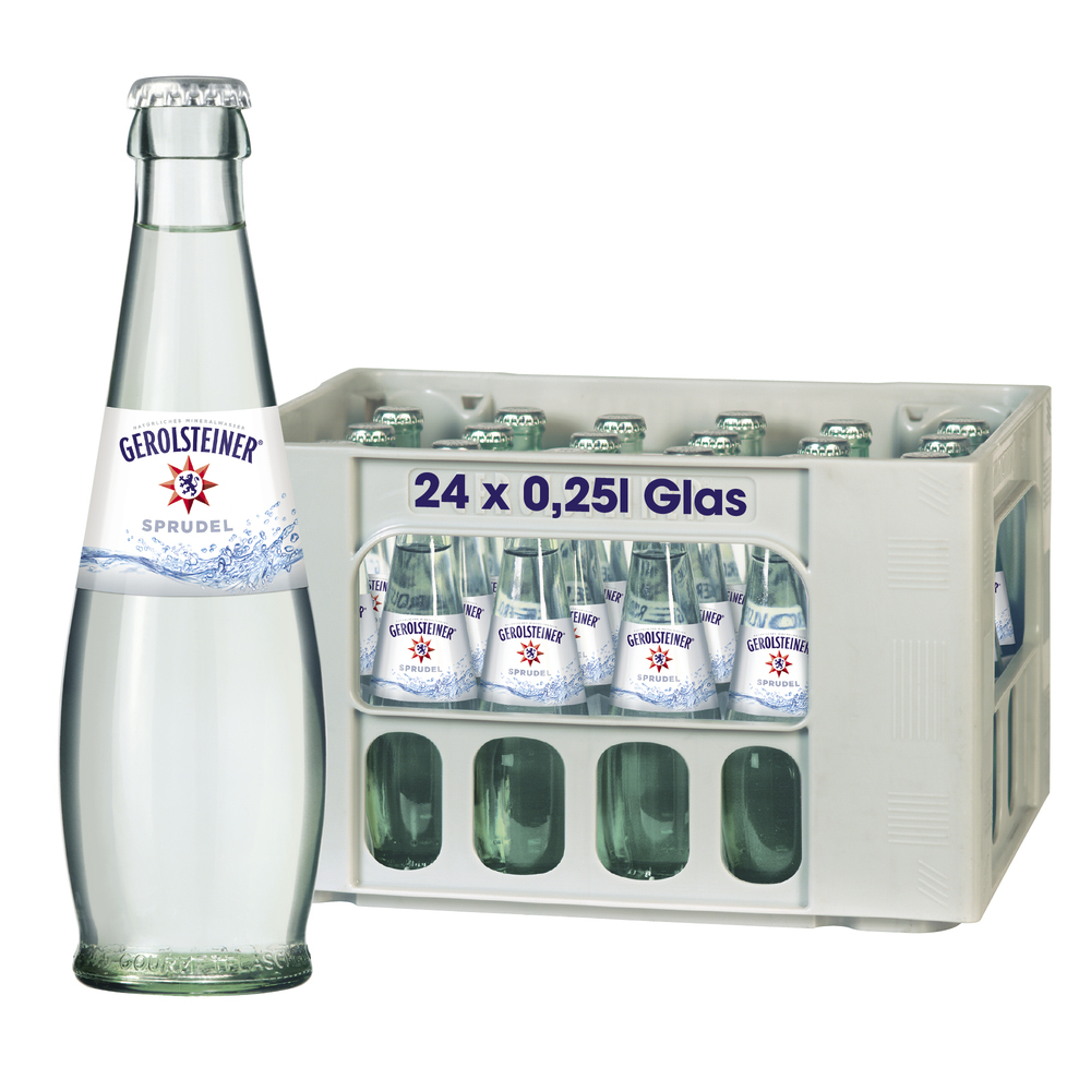 Gerolsteiner Sprudel Gourmet 24x0,25MW (MEHRWEG) Gerolsteiner Sprudel Gourmet 24x0,25MW (MEHRWEG)