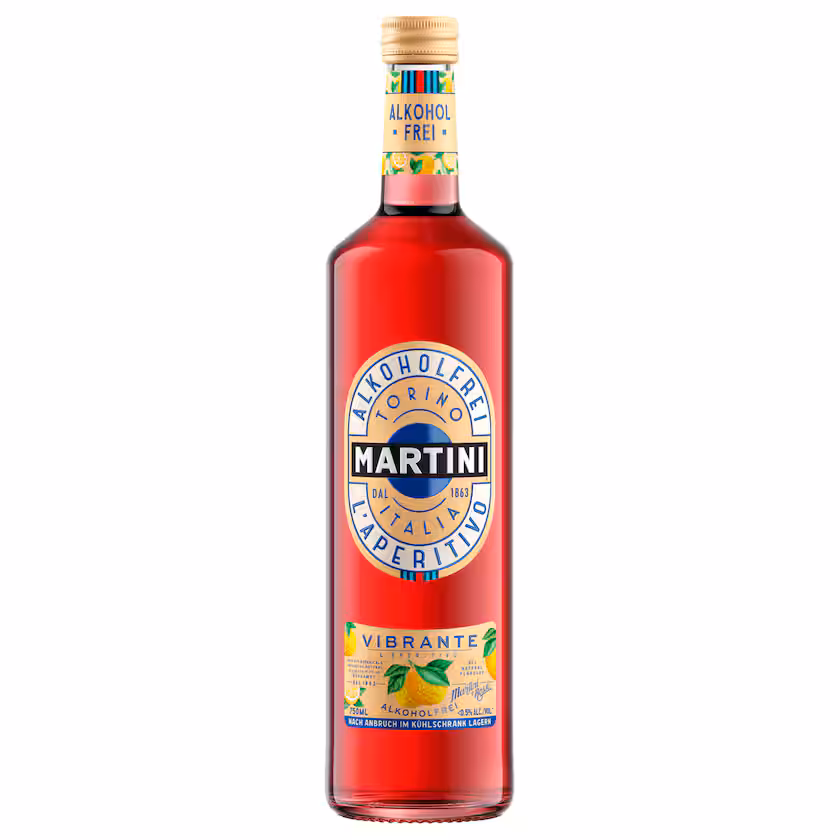 Martini Vibrante alkoholfrei 0% 1x0,75 (EINWEG)