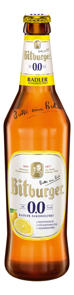 Bitburger 0,0% Radler Alkholfrei 20x0,5 MW (MEHRWEG) Bitburger 0,0% Radler Alkholfrei 20x0,5 MW (MEHRWEG)